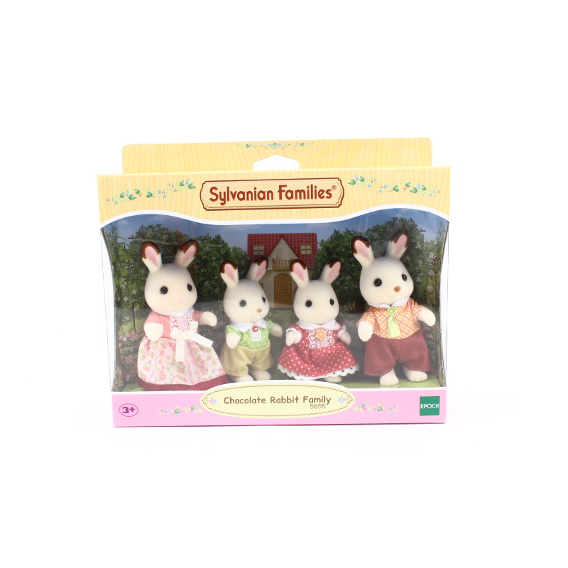 SYLVANIAN Rodzina królików z czekol.uszkami 05655