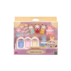 SYLVANIAN Trojaczki króliczków z czek.uszami 05532