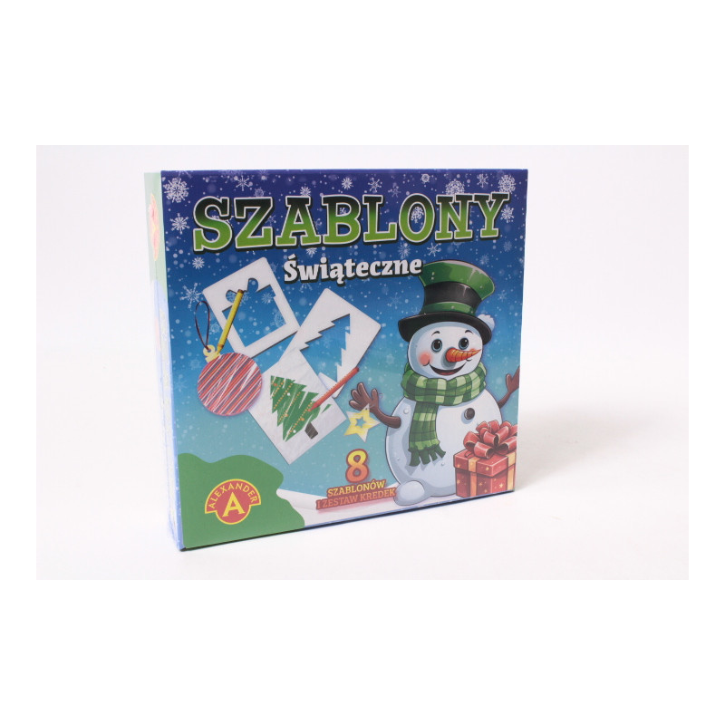 Szablony świąteczne Bałwanek - zabawka kreat.27983