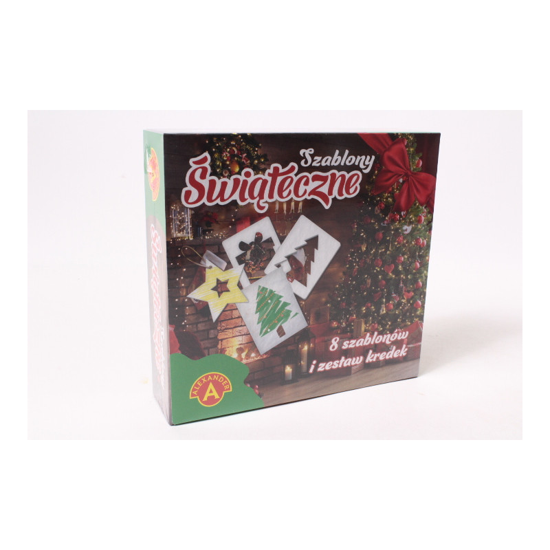 Szablony świąteczne Choinka - zabawka kreat.27952