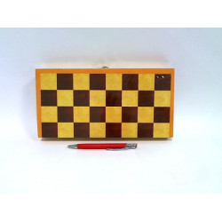 Szachy drewniane 28,5x28,5cm JYWK 375 14126