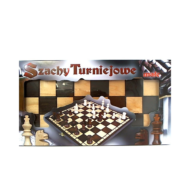 Szachy turniejowe małe 35cm 30032