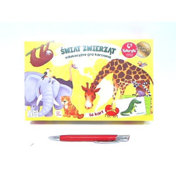 Świat zwierząt - edu gra karciana 64244