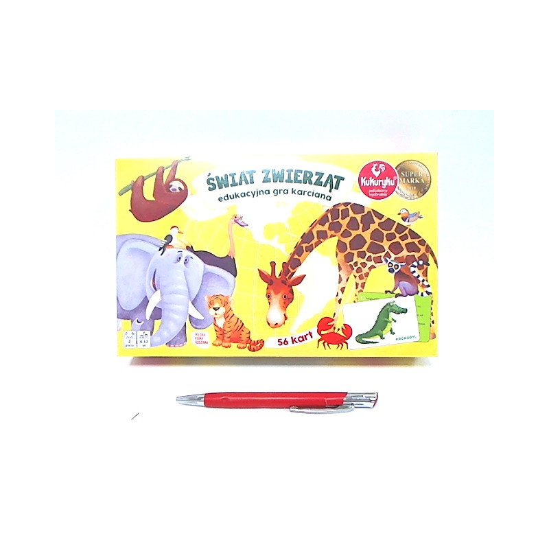 Świat zwierząt - edu gra karciana 64244