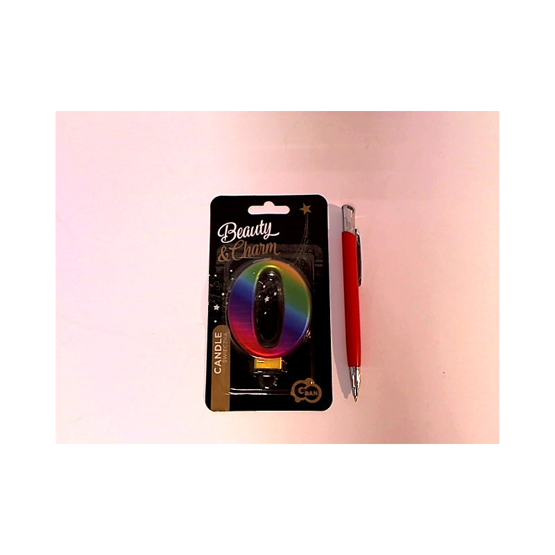 Świeczka B_C Cyferka0 Galaxy 8cm PF-SCG0 15161
