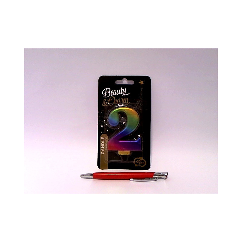 Świeczka B_C Cyferka2 Galaxy 8cm PF-SCG2 15185