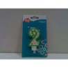 Świeczka kropeczki Cyferka2 7,5cm PF-SCK2 94915