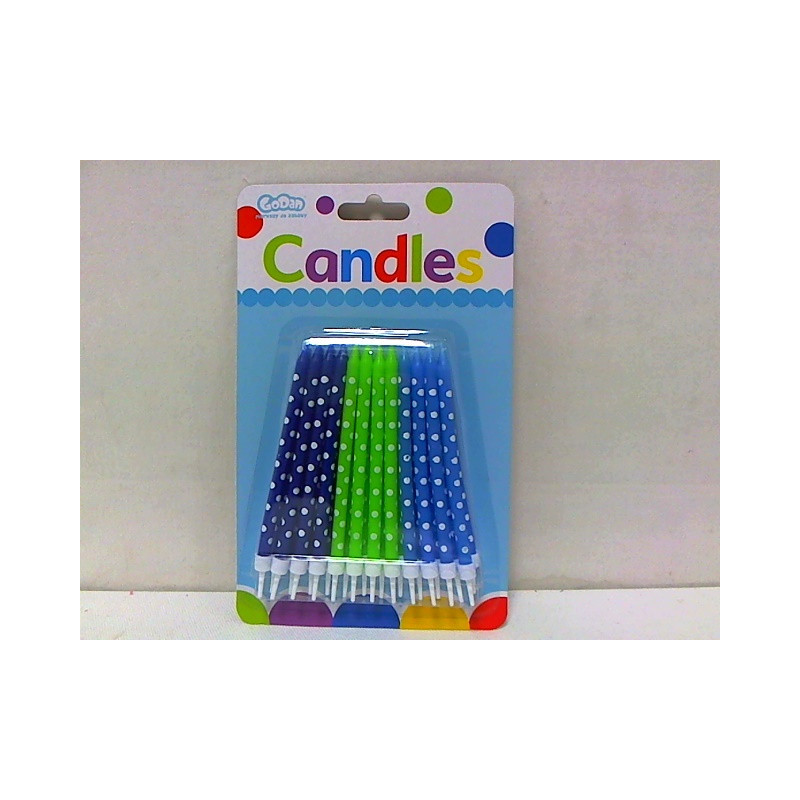 Świeczki urodz.24/24 Grochy d/chłop.PF-SGDC 24455