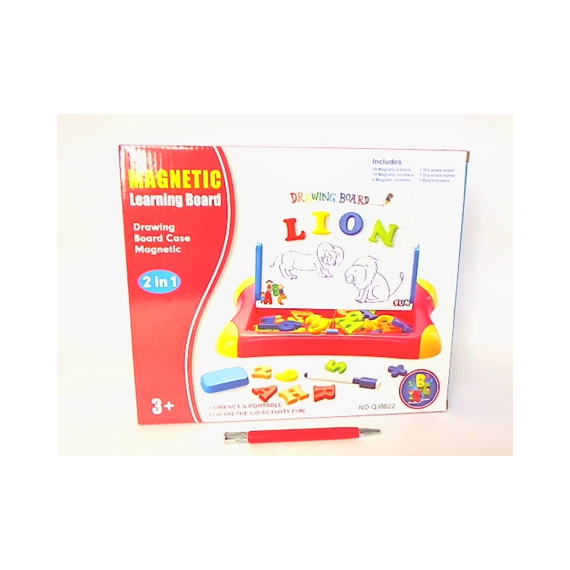 Tablica magnetyczna+literki/cyferki QJ8822 05938