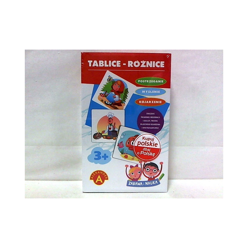 Tablice różnice - zabawa i nauka 18431