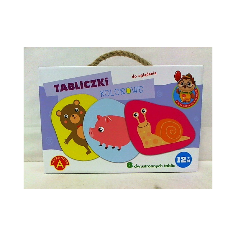 Tabliczki kontrastowe - Sówka Mądra Główka 17960