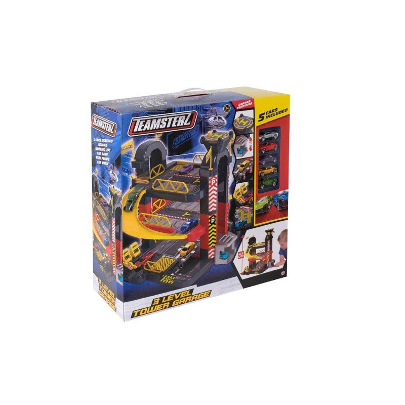 TEAMSTERZ garaż 3-piętrowy+5autek /3 1416475 47518