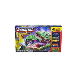 TEAMSTERZ zestaw atak krokodyla+4 autka 1417333