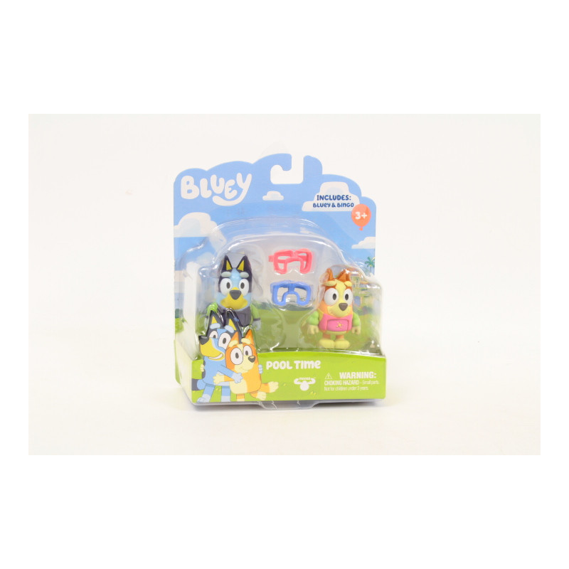 TMT BLUey figurki 2pak zab.na basenie 13039