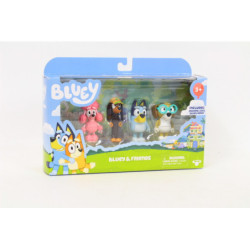 TMT BLUey figurki 4-pak przyjaciele BLU13014 30148