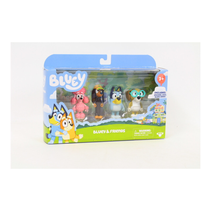 TMT BLUey figurki 4-pak przyjaciele BLU13014 30148