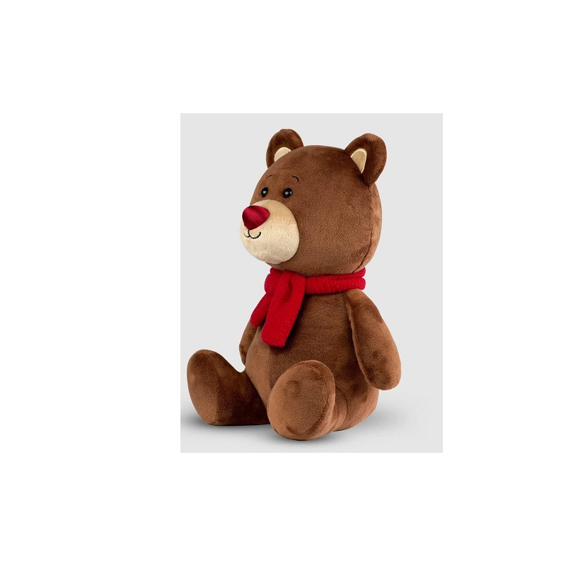 TMT Kolorowe Noski plusz.Miś brąz25cm DKL006 00620