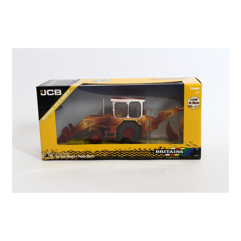 TOMY Britains zardzew.koparka JCB 3CMarkIII 43280