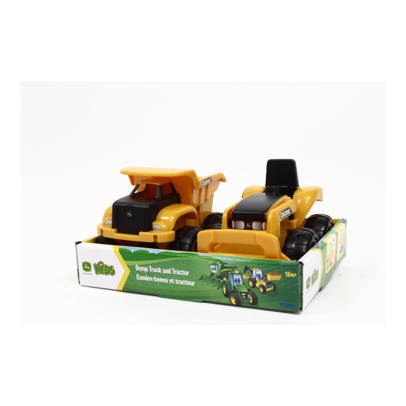TOMY John Deere pojazdy budowlane dwupak 47020 /4