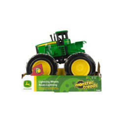TOMY John Deere traktor Monster świec.opony 46434