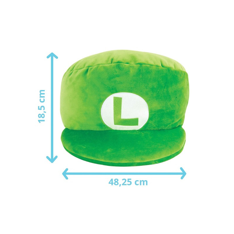 TOMY MOCCHI plusz Nintendo Luigi czapka T12962 /4