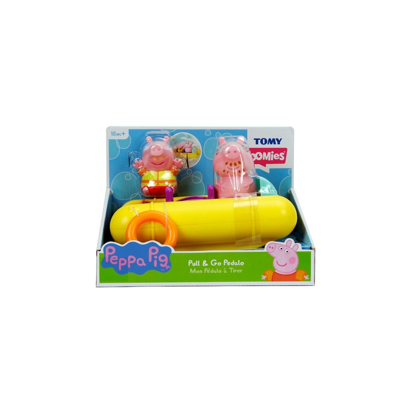 TOMY Świnka Peppa pływający ponton+fig. E73107 /6