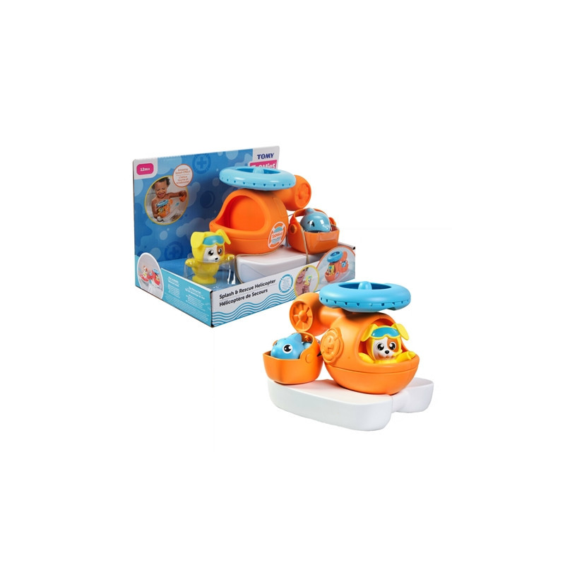 TOMY TOOMIES Chlapiący helikopter do wanny E73305