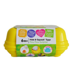 TOMY TOOMIES jajeczka z dźwiękami nowe E73560 /6