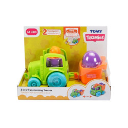 TOMY TOOMIES traktor wywrotka 2w1 E73219 /4
