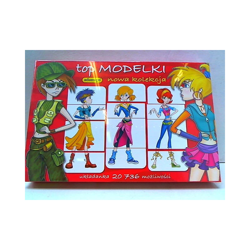 Top Modelki - układanka 05666