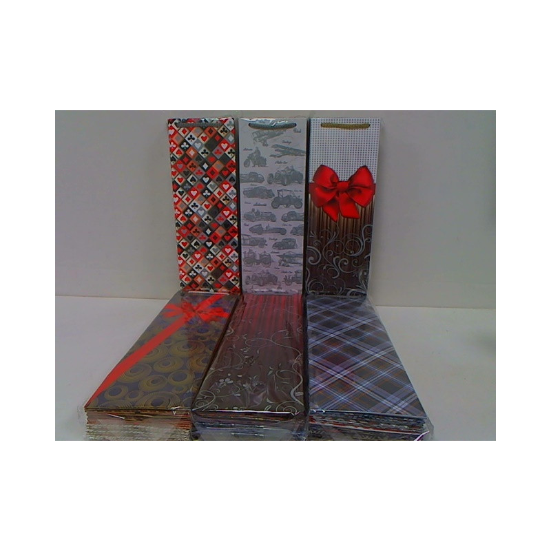 Torebka ozdobna AL-2 butelka 17126