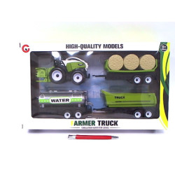 Traktor z przyczepami zestaw 9972-60B 03910