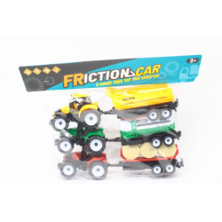 Traktor z przyczepą 3szt/worek 6693-20 06034