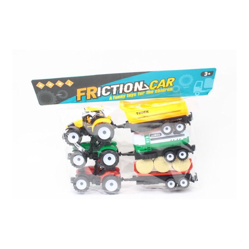 Traktor z przyczepą 3szt/worek 6693-20 06034