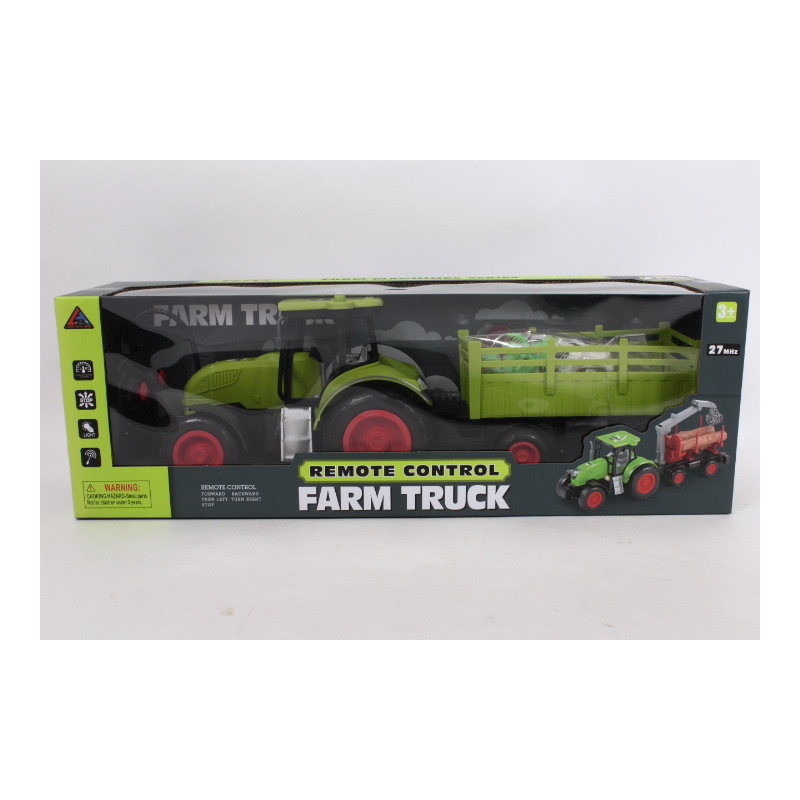 Traktor z przyczepą RC + zwierzęta 666-88 12196