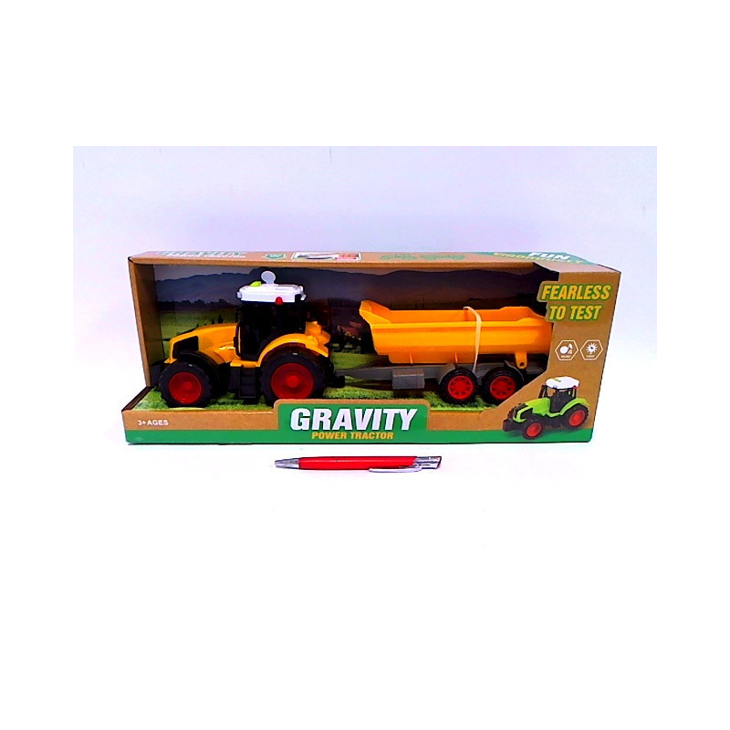 Traktor z przyczepą św/dźw 666-175C 01664