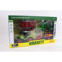 Traktor zestaw z 3 maszynami 666-184A 08922