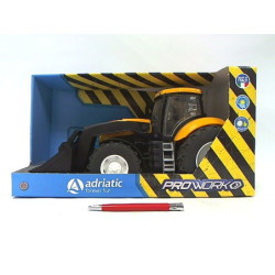 Traktor żółty z łyżką w pudełku 1191 19100