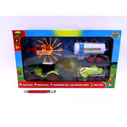 Traktor+maszyny rolnicze w pudełku 02519 25191