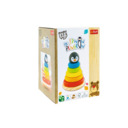 TREFL Zabawka drewn.Pingwin Edwin MULTI..61688