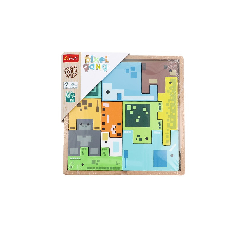 TREFL Zabawka drewn.ZOO crew 61639