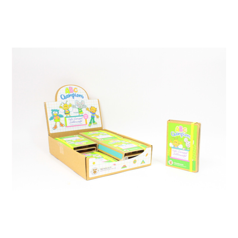 TREND drewniane kości nauka liczenia 8/opak 956408