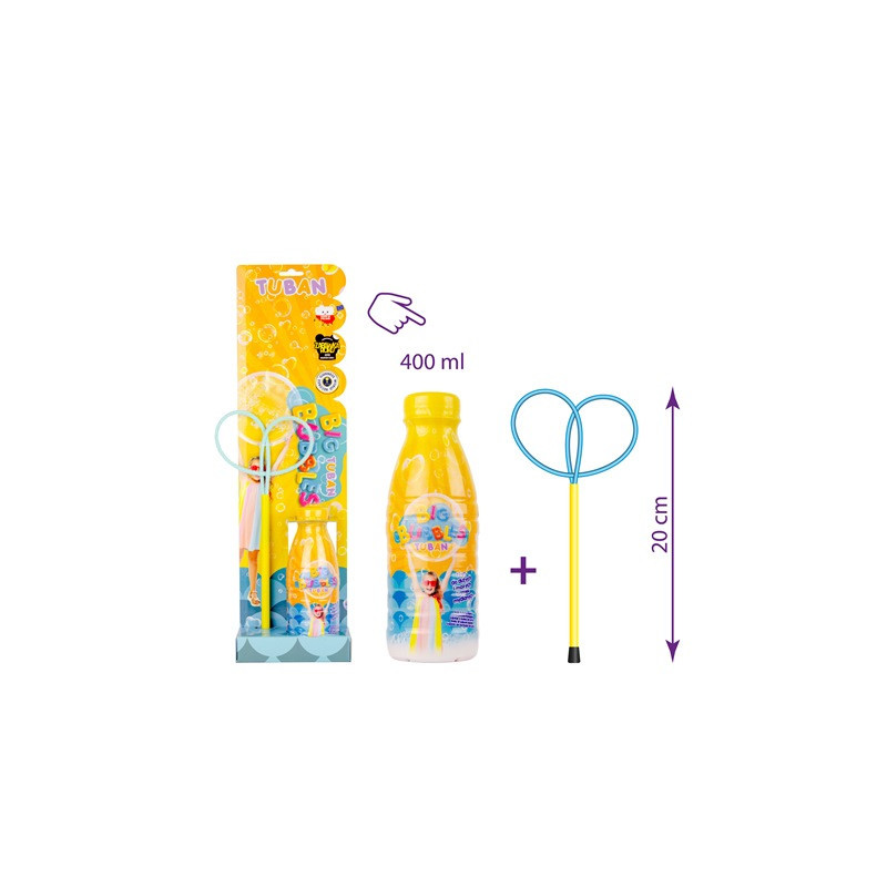 TUBAN zestaw Obręcz MiniMotylek+400ml TU3441 34412