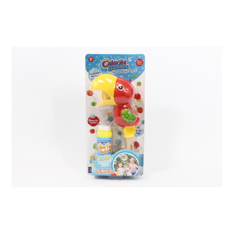 Tukan na baterie bańki mydlane KM1388-13 07987