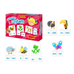 Układam i czytam - gra edukacyjna 06618