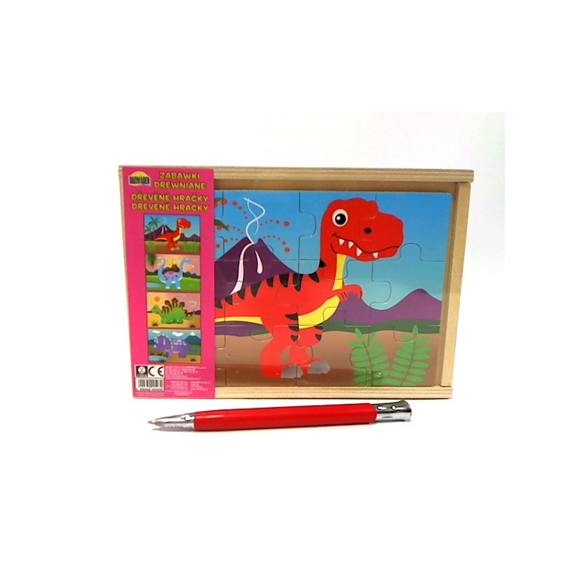 Układanka drewniana - dinozaury 02503 25030