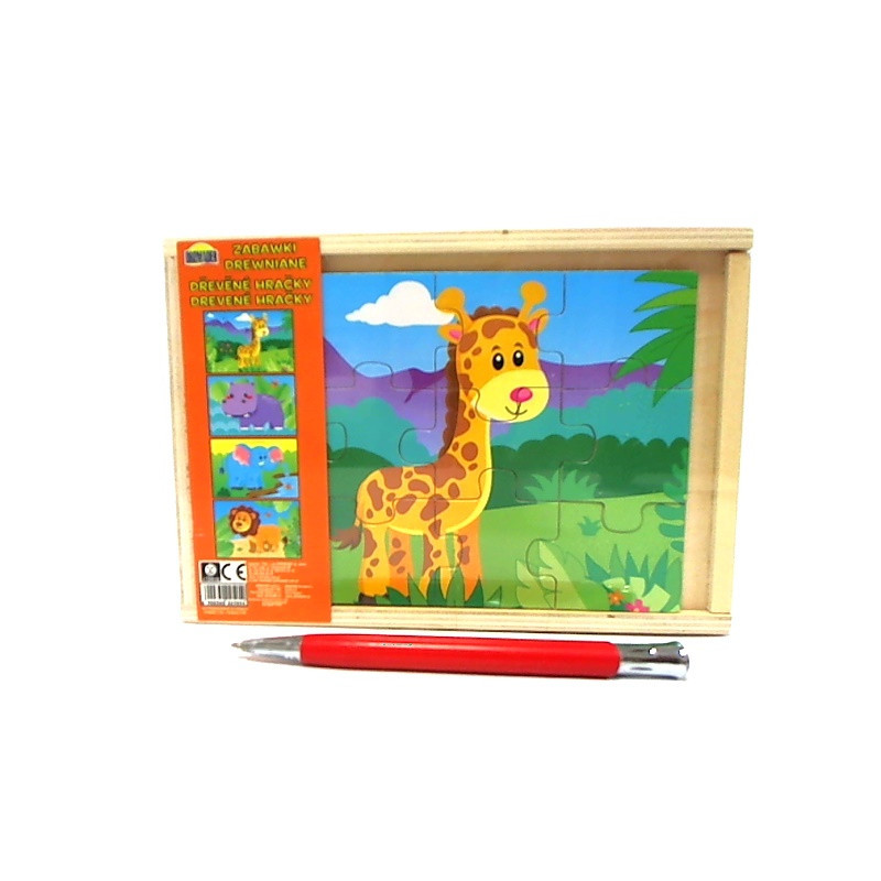 Układanka drewniana - ZOO 02505 25054