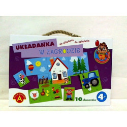 Układanka w zagrodzie - Sówka Mądra Główka 18271