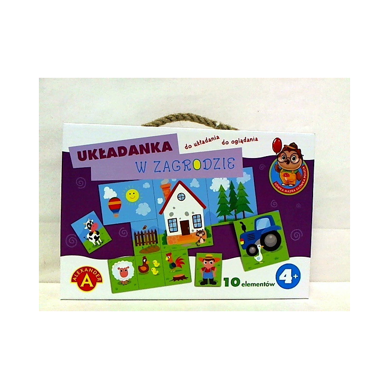 Układanka w zagrodzie - Sówka Mądra Główka 18271