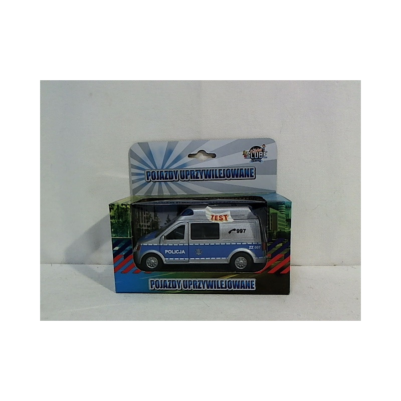 Van auto policja 14cm HKG028 08169